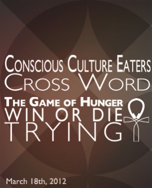Have you seen teenagers, hipsters, or colleagues at work reading The Hunger Games by Suzanne Collins? It's because it's a fantastic read.  If you're already in the know, then you'll enjoy this Hunger Games themed crossword.